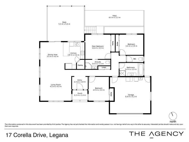 Floorplan of Homely house listing, 17 Corella Drive, Legana TAS 7277