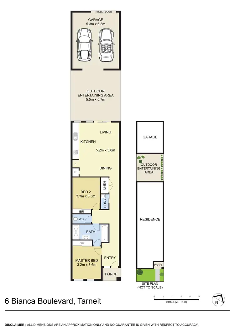 Floorplan of Homely house listing, 6 Bianca Boulevard, Tarneit VIC 3029