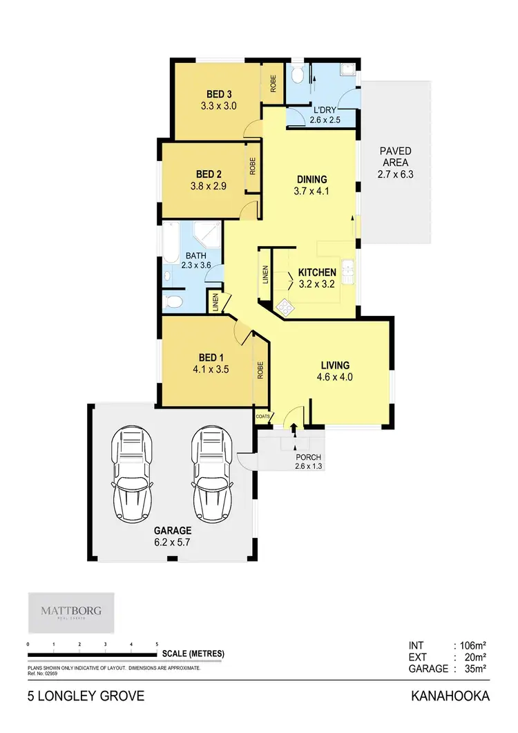 Floorplan of Homely house listing, 5 Longley Grove, Kanahooka NSW 2530