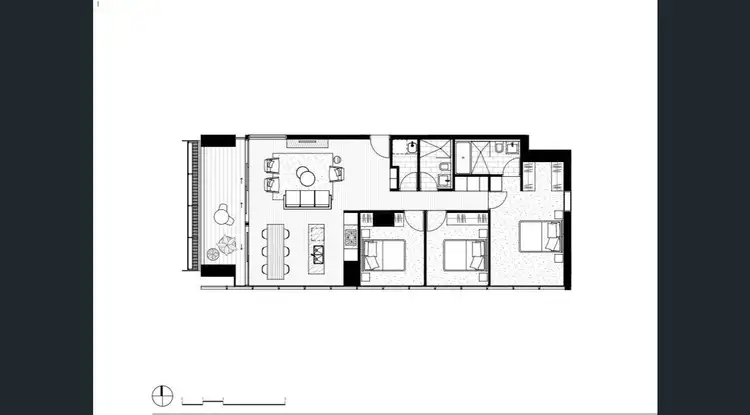 Floorplan of Homely apartment listing, Level 67/6705/117 Bathurst Street, Sydney NSW 2000