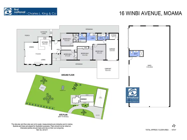 Floorplan of Homely house listing, 16 Winbi Avenue, Moama NSW 2731