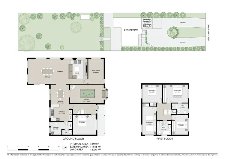 Floorplan of Homely house listing, 35 Urquhart Street, Gordon VIC 3345