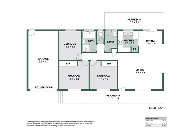 Floorplan of Homely house listing, 20 Peter Crescent, Batehaven NSW 2536