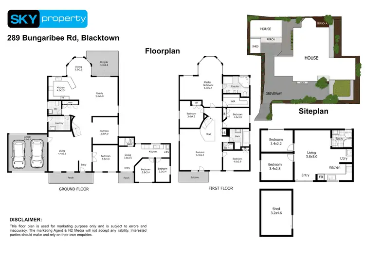 Floorplan of Homely house listing, 289 Bungarribee Road, Blacktown NSW 2148