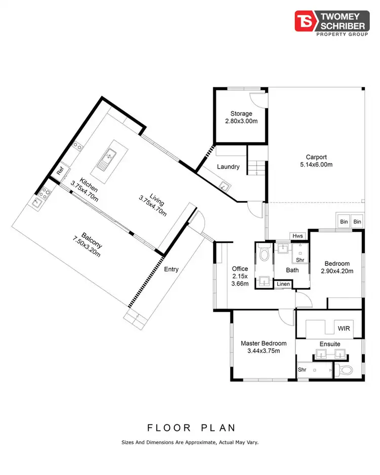 Floorplan of Homely house listing, 30 Vallely Street, Freshwater QLD 4870