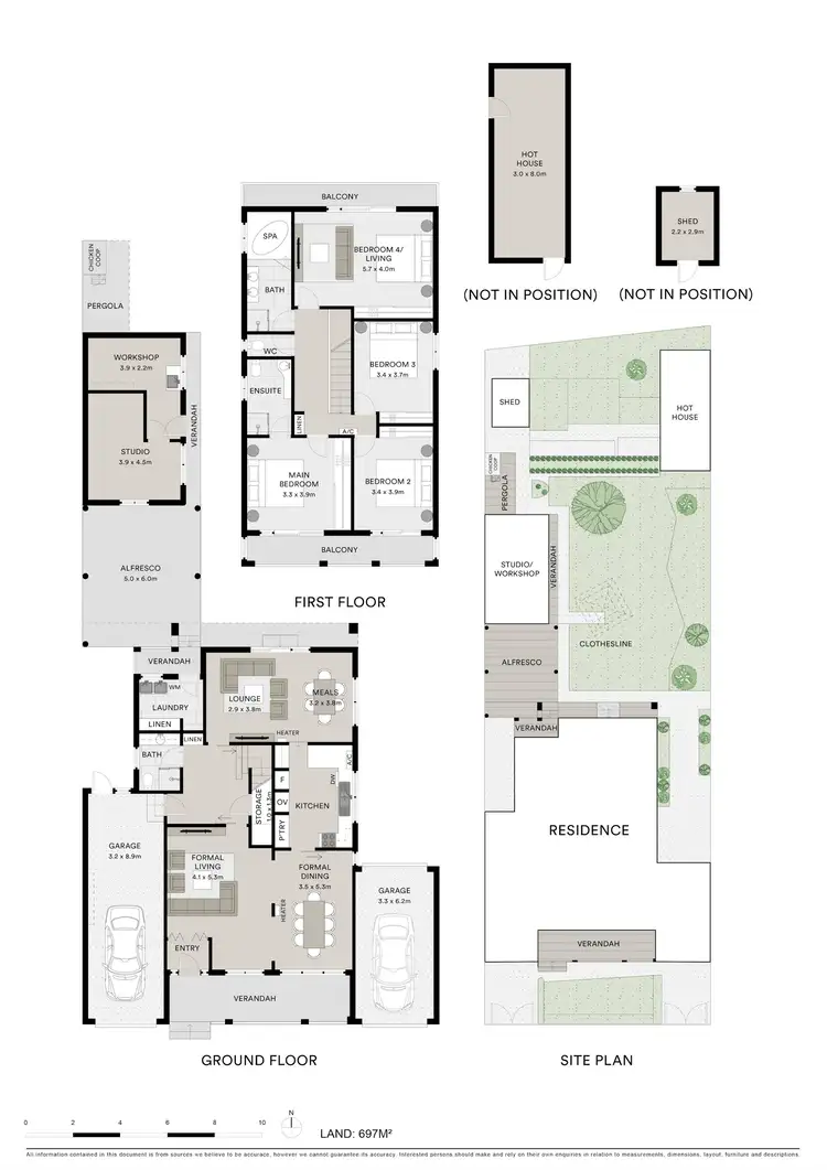 Floorplan of Homely house listing, 97 Jedda Street, Bell Post Hill VIC 3215