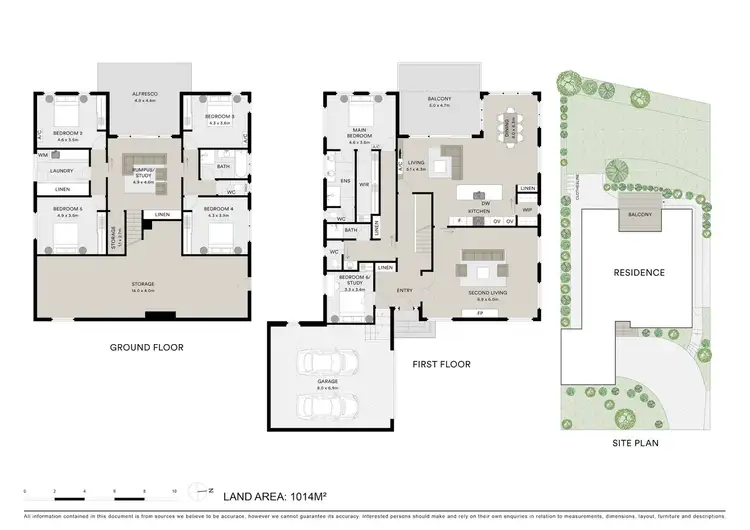 Floorplan of Homely house listing, 55 Stoneleigh Crescent, Highton VIC 3216