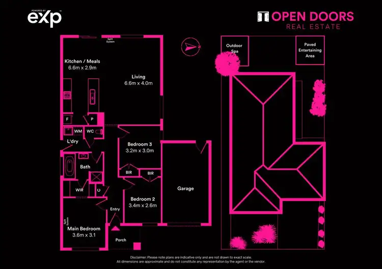 Floorplan of Homely house listing, 8 Getaway Drive, Doreen VIC 3754