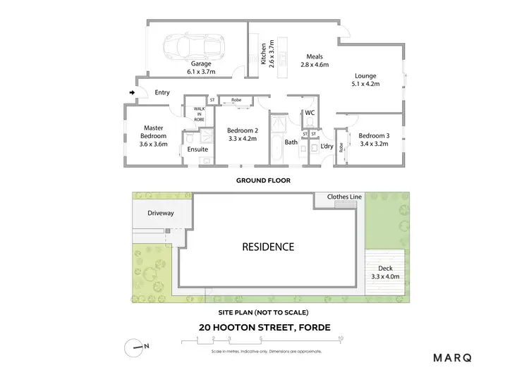 Floorplan of Homely house listing, 20 Hooton Street, Forde ACT 2914