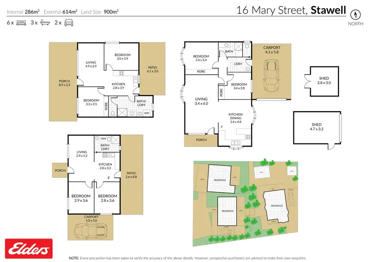 Floorplan of Homely block of units listing, 16 Mary Street, Stawell VIC 3380