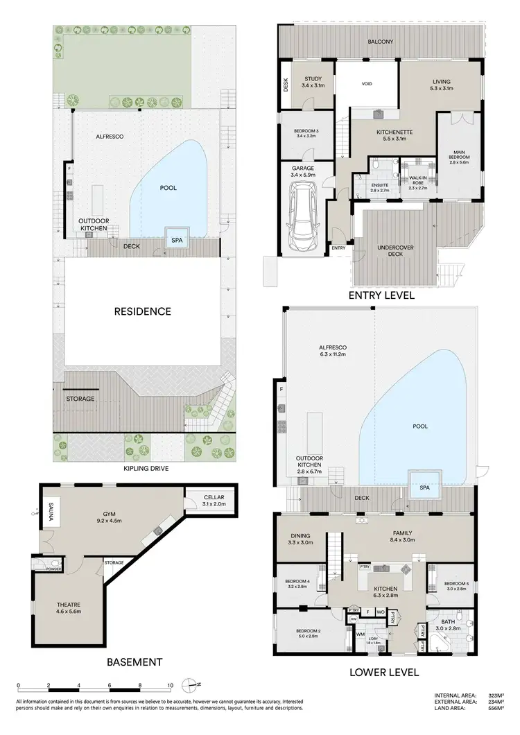 Floorplan of Homely house listing, 45 Kipling Drive, Bateau Bay NSW 2261