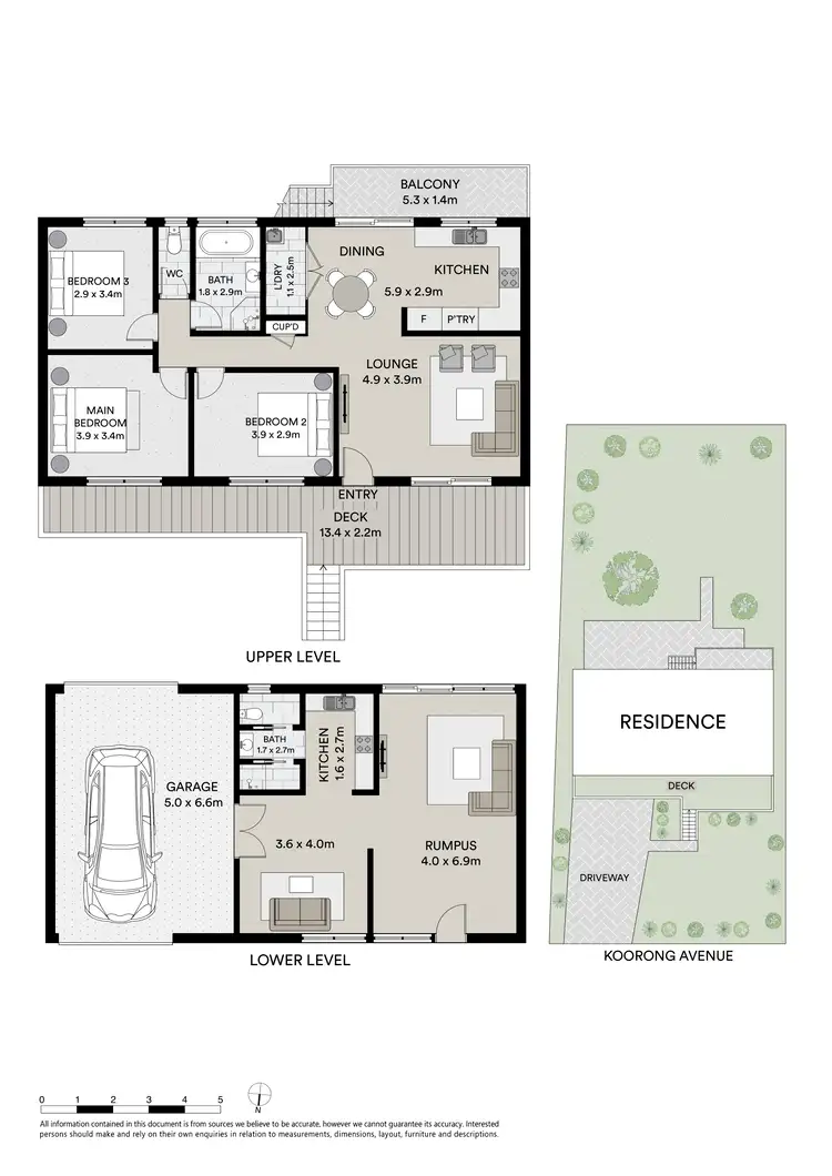 Floorplan of Homely house listing, 12 Koorong Avenue, Port Macquarie NSW 2444