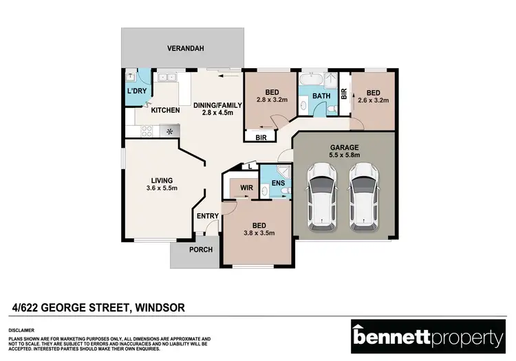 Floorplan of Homely house listing, 4/622A George Street, South Windsor NSW 2756