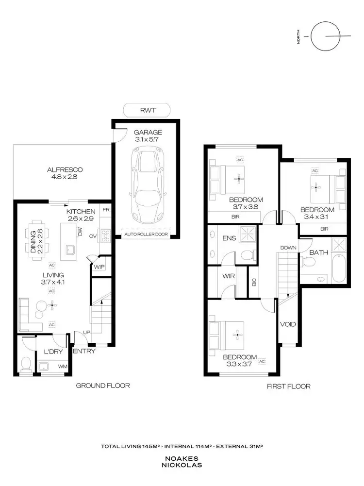 Floorplan of Homely house listing, 36B Glenburnie Terrace, Plympton SA 5038