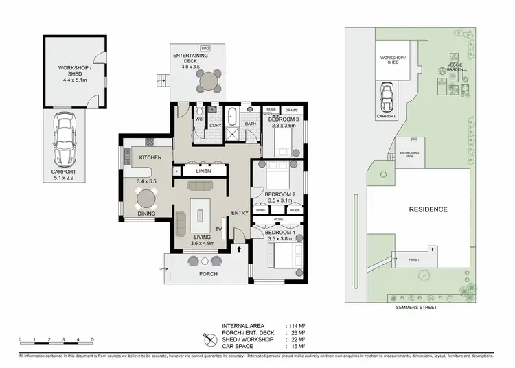 Floorplan of Homely house listing, 24 Semmens Street, Long Gully VIC 3550