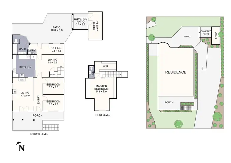 Floorplan of Homely house listing, 26 Stephens Road, Healesville VIC 3777