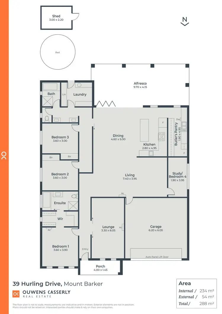Floorplan of Homely house listing, 39 Hurling Drive, Mount Barker SA 5251