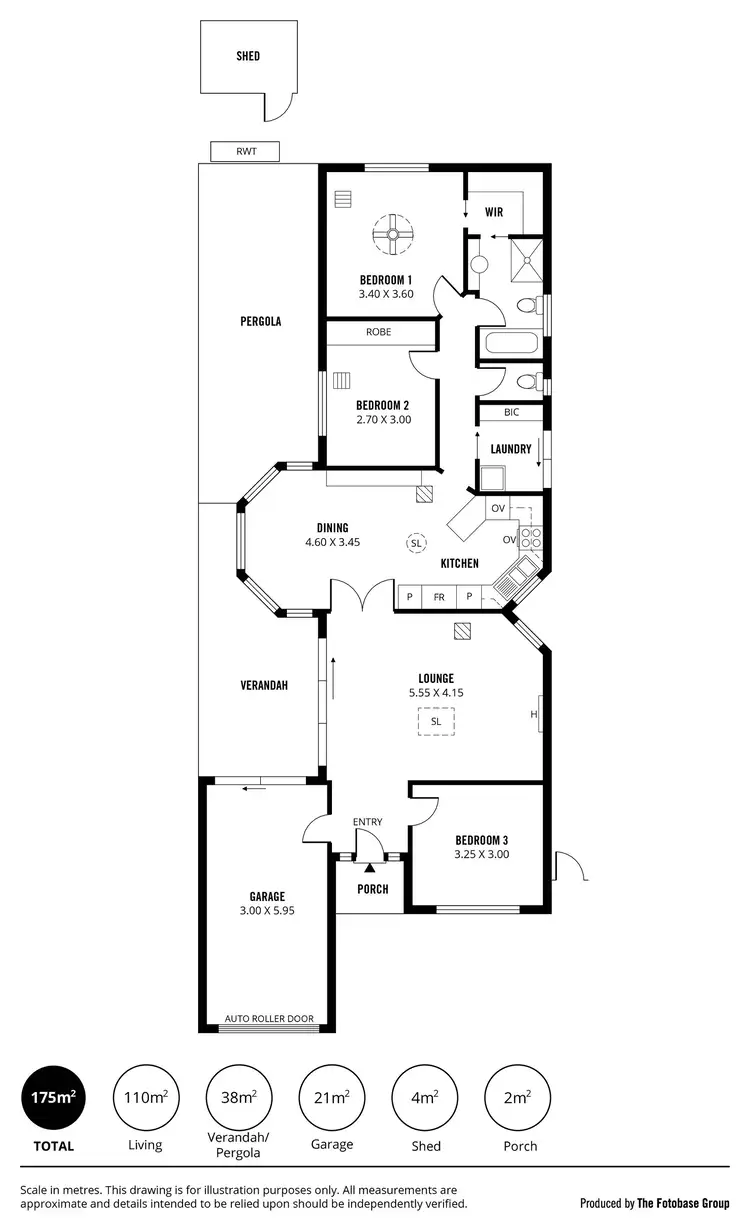 Floorplan of Homely house listing, 32 Crestview Place, Wynn Vale SA 5127