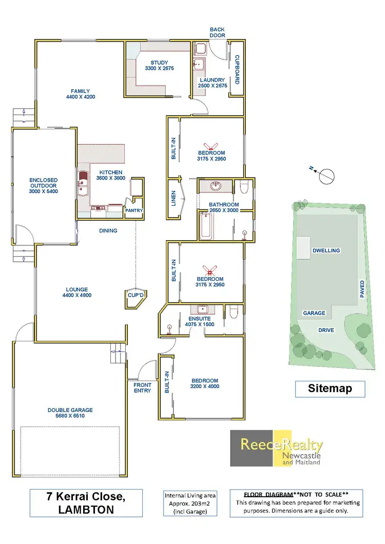 Floorplan of Homely house listing, 7 Kerrai Close, Lambton NSW 2299