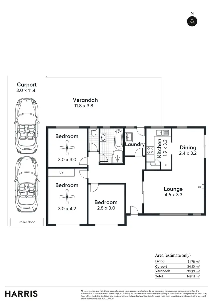 Floorplan of Homely house listing, 47 Windsor Grove, Klemzig SA 5087