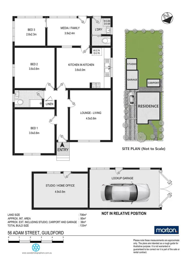 Floorplan of Homely house listing, 56 Adam Street, Guildford NSW 2161