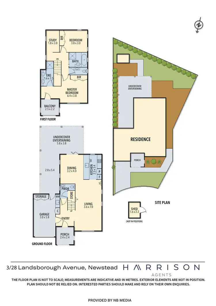Floorplan of Homely unit listing, 3/28 Landsborough Avenue, Newstead TAS 7250