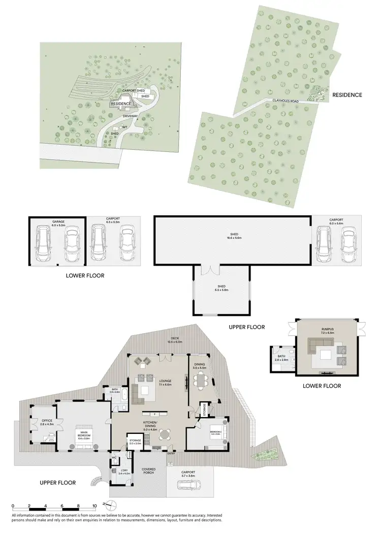 Floorplan of Homely house listing, 133 Clayholes Road, Way Way NSW 2447