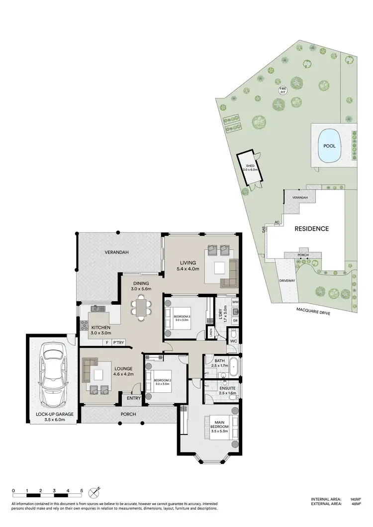Floorplan of Homely house listing, 26 Macquarie Drive, Mudgee NSW 2850