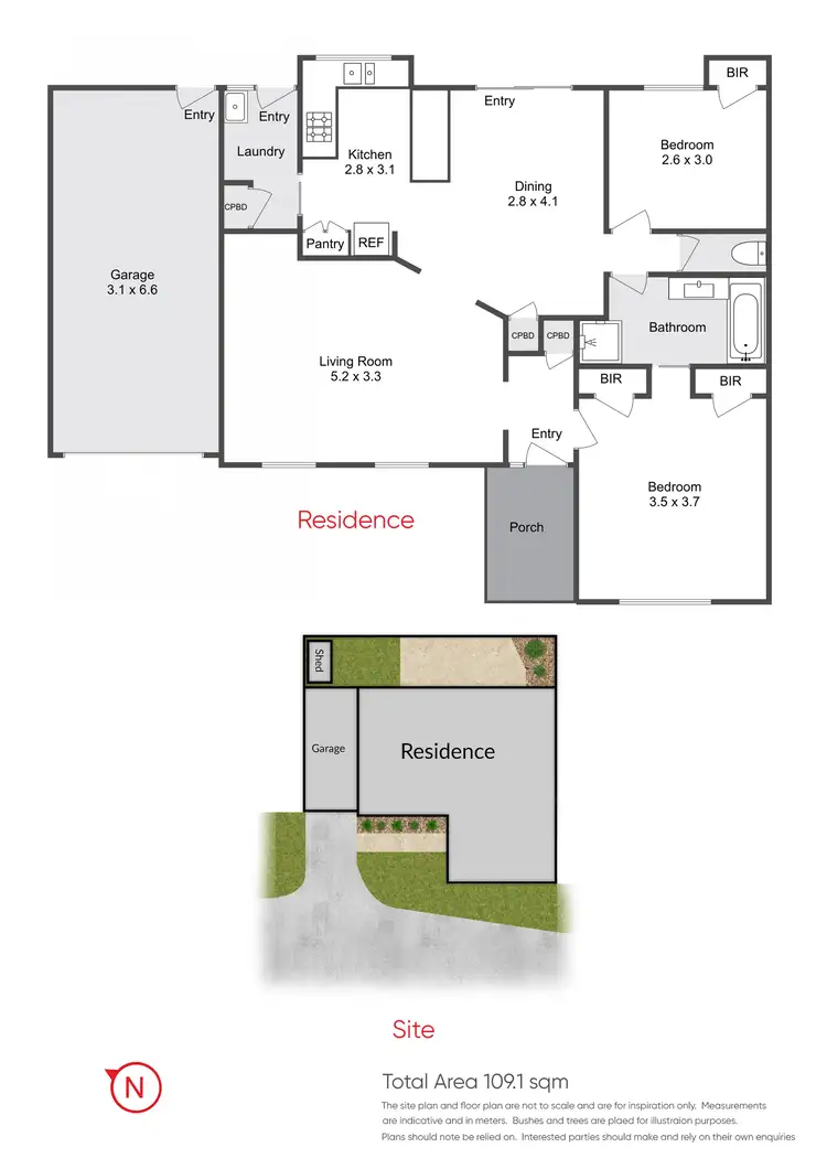 Floorplan of Homely unit listing, 18 Parkland Drive, Chelsea VIC 3196