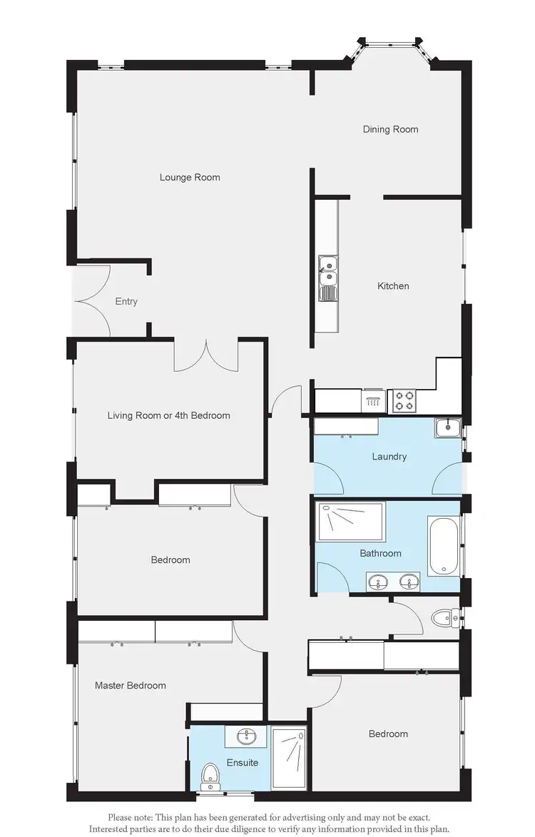 Floorplan of Homely house listing, 417 Kaitlers Road, Lavington NSW 2641