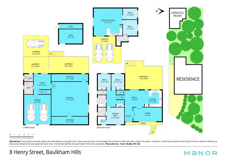 Floorplan of Homely house listing, 8 Henry Street, Baulkham Hills NSW 2153