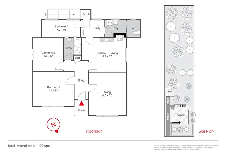 Floorplan of Homely house listing, 22 Longwarry Road, Drouin VIC 3818