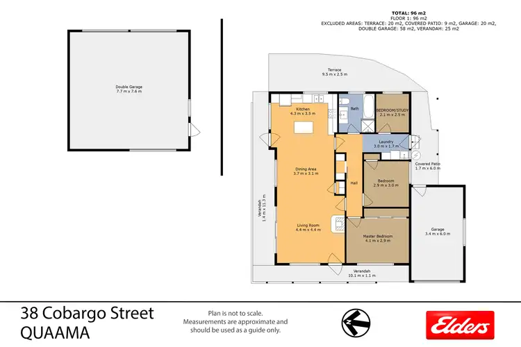 Floorplan of Homely house listing, 38 Cobargo Street, Quaama NSW 2550