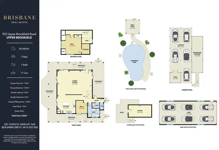 Floorplan of Homely house listing, 925 Upper Brookfield Road, Upper Brookfield QLD 4069