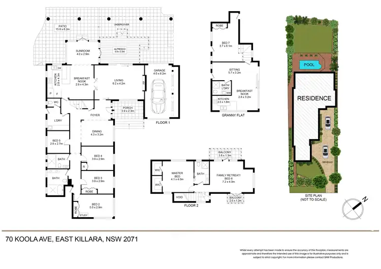 Floorplan of Homely house listing, 70 Koola Avenue, East Killara NSW 2071