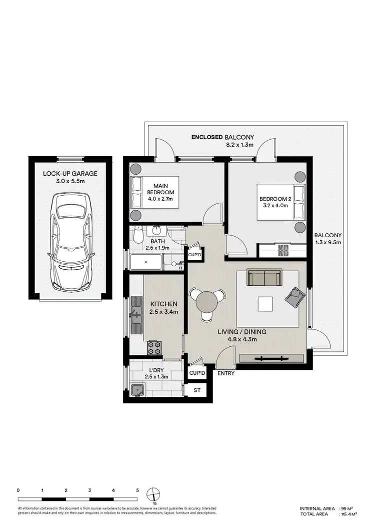 Floorplan of Homely apartment listing, 10/283 Maroubra Road, Maroubra NSW 2035