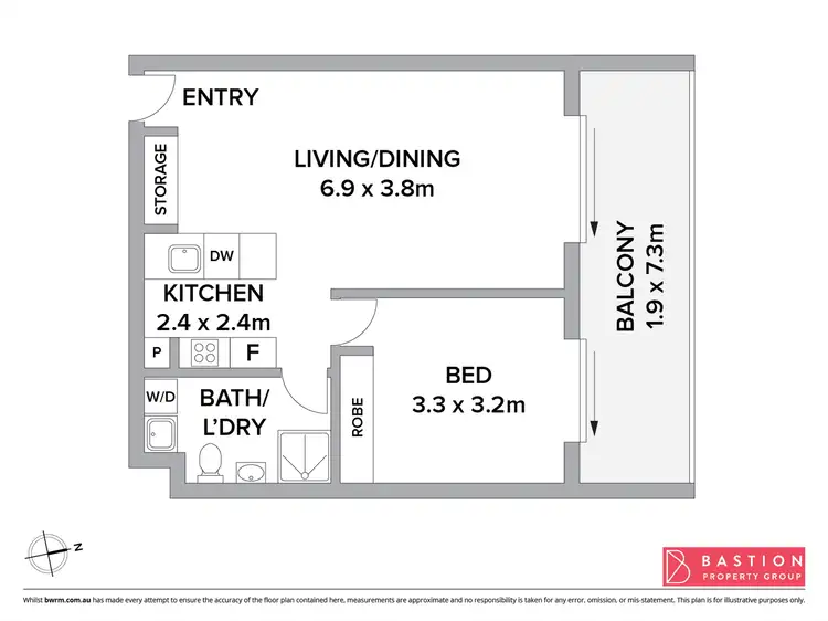 Floorplan of Homely apartment listing, 17/3 Clare Burton Crescent, Franklin ACT 2913