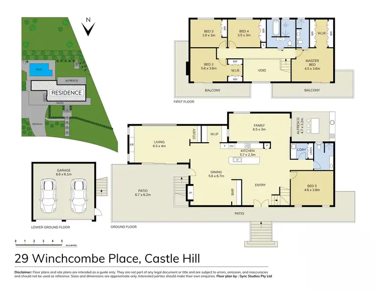 Floorplan of Homely house listing, 29 Winchcombe Place, Castle Hill NSW 2154