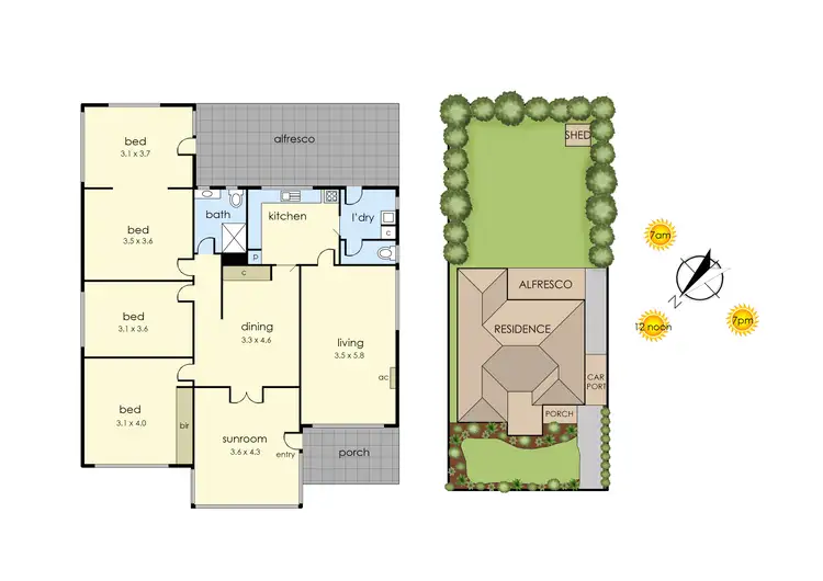 Floorplan of Homely house listing, 39 Foot Street, Frankston VIC 3199