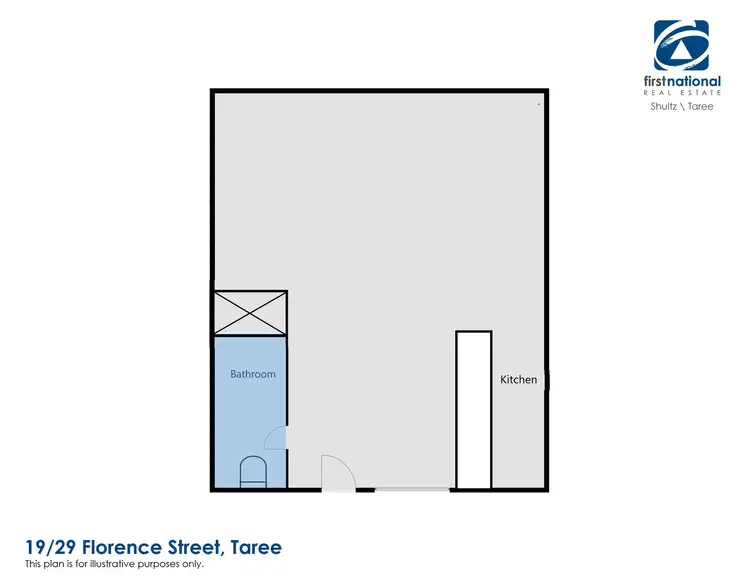 Floorplan of Homely unit listing, 19/29 Florence Street, Taree NSW 2430