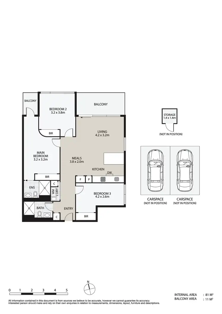 Floorplan of Homely apartment listing, 101/281 Tooronga Road, Glen Iris VIC 3146