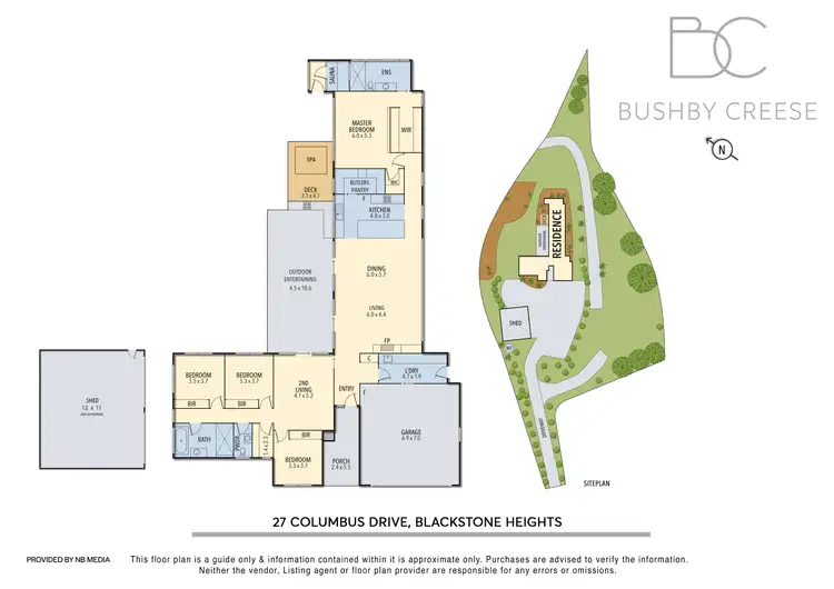 Floorplan of Homely house listing, 27 Columbus Drive, Blackstone Heights TAS 7250