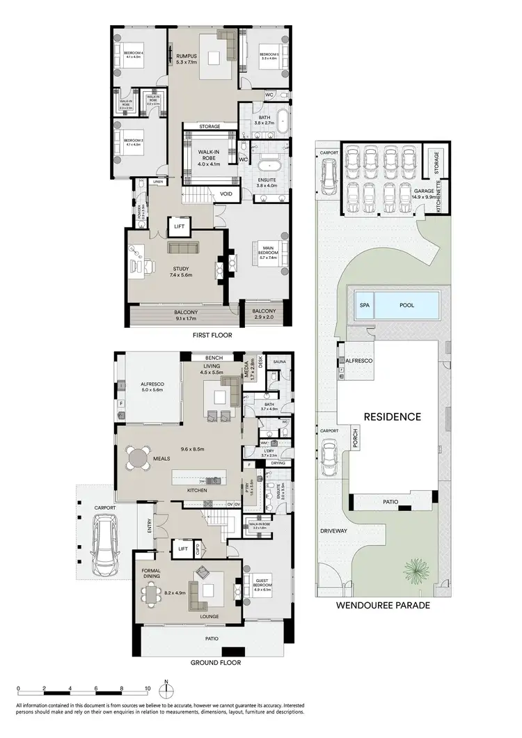 Floorplan of Homely house listing, 474 Wendouree Parade, Lake Wendouree VIC 3350