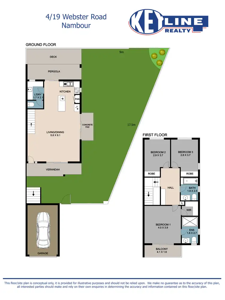 Floorplan of Homely unit listing, 4/19 Webster Road, Nambour QLD 4560