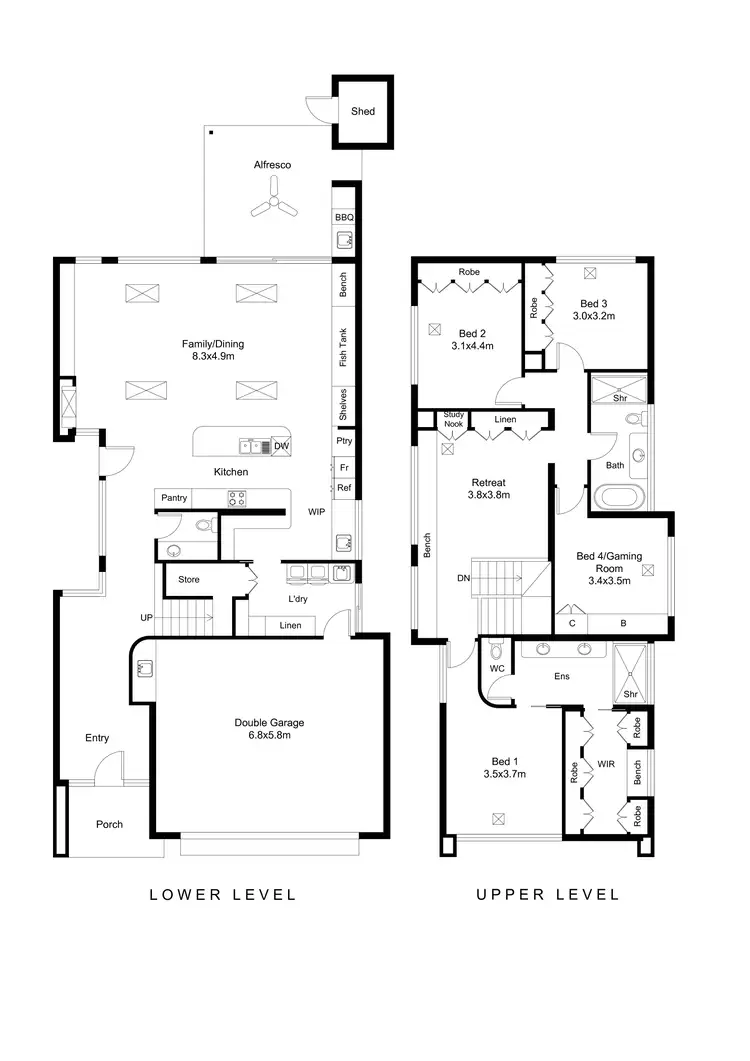 Floorplan of Homely house listing, 1B Ellen Street, Athelstone SA 5076