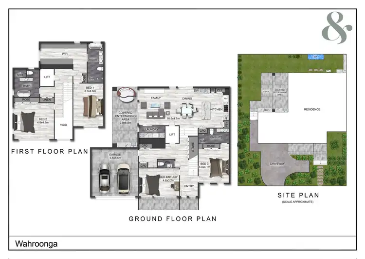 Floorplan of Homely house listing, 113 Burns Road, Wahroonga NSW 2076