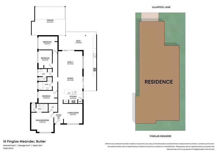 Floorplan of Homely house listing, 10 Finglas Meander, Butler WA 6036