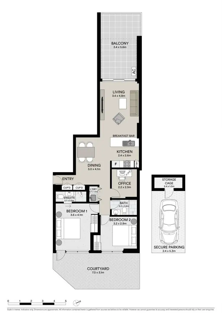 Floorplan of Homely apartment listing, 1/23-25 John Street, Lidcombe NSW 2141