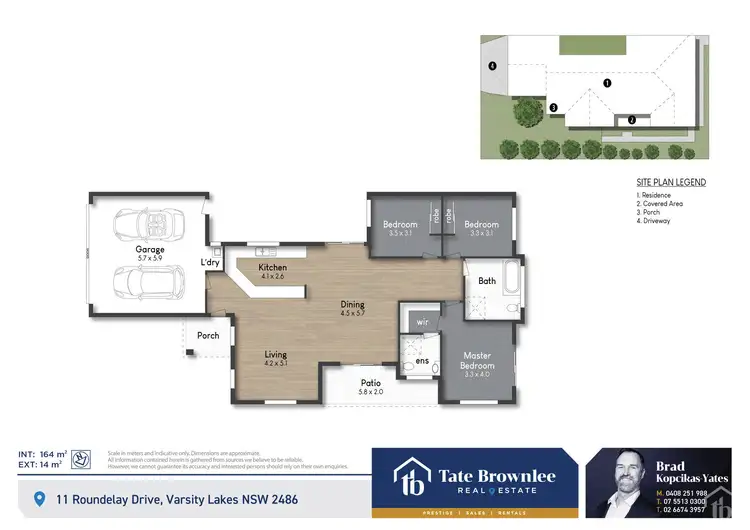 Floorplan of Homely house listing, 11 Roundelay Drive, Varsity Lakes QLD 4227