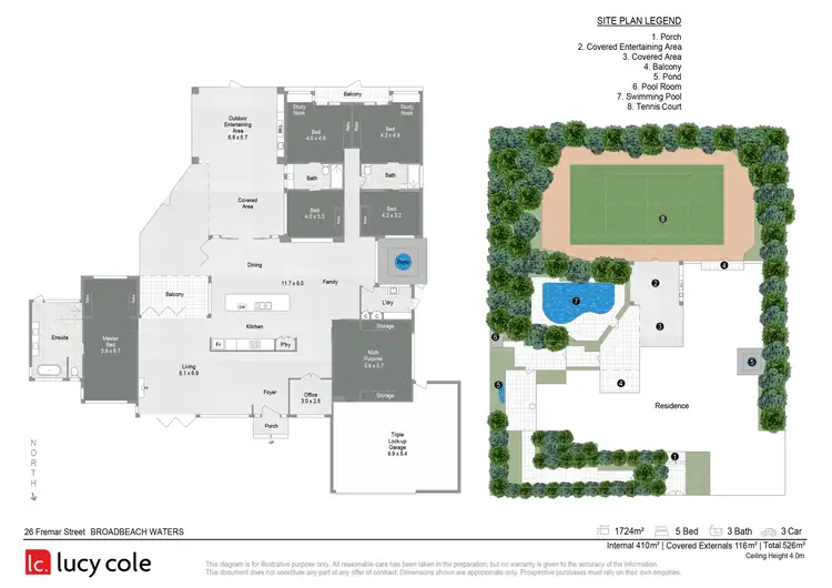 Floorplan of Homely house listing, 26 Fremar Street, Broadbeach Waters QLD 4218